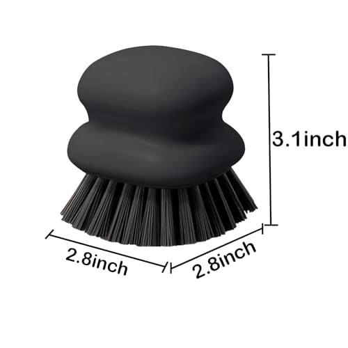 Ergonomic Dish Brush with Nylon Bristles for Easy Cleaning