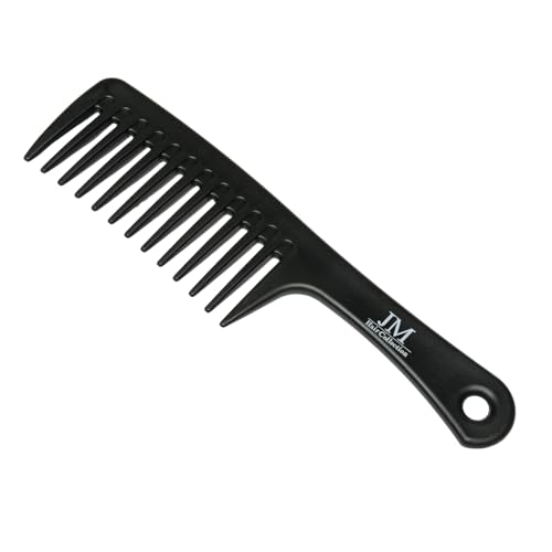 JM Hair Collection Wide Tooth Detangling Comb for Curly Hair