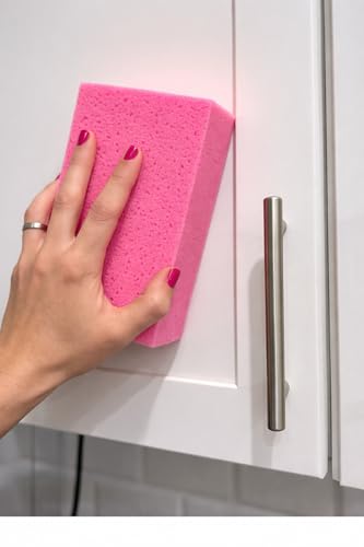 Brick N Bone Large Multi-Purpose Cleaning Sponges - Pink, 2 Pack