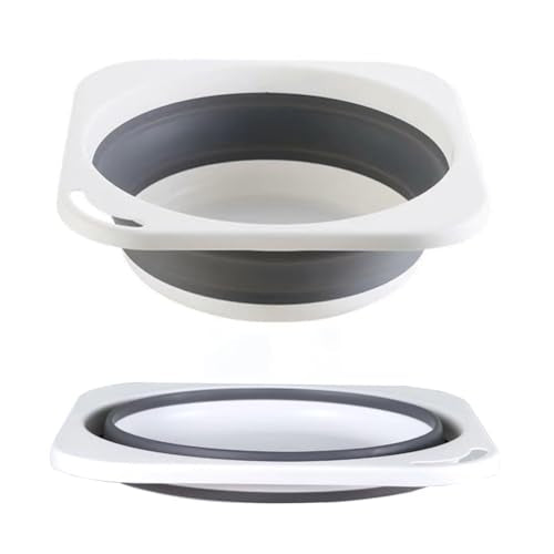 Collapsible Plastic Wash Basin 5L - Space Saving Kitchen Dishpan