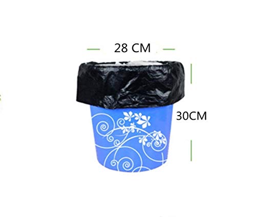 Small Trash Bags 2.6-4 Gallon, 120 Count Black Wastebasket Liner Bags