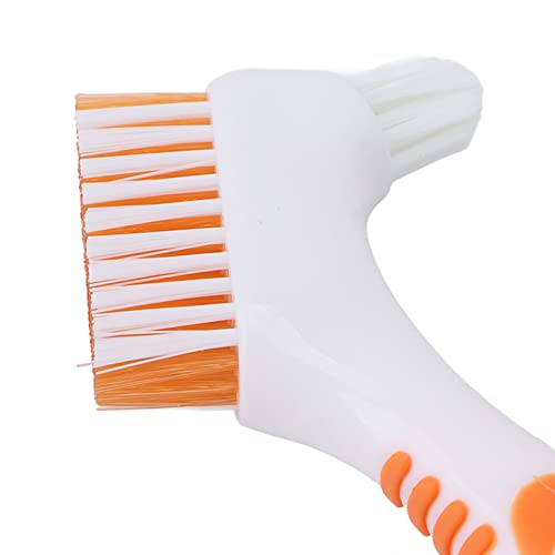 Sonew Dual Head Denture Cleaning Toothbrush for Complete and Partial Dentures