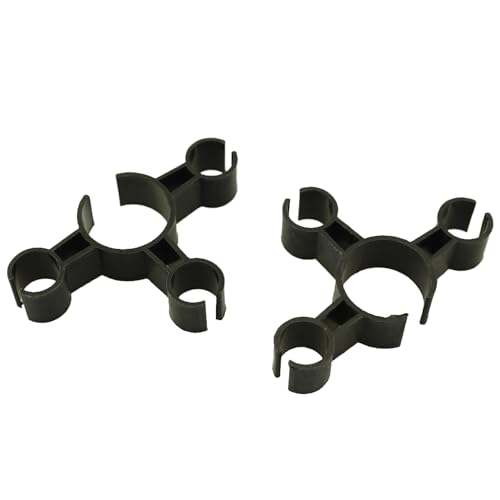 6PCS Champagne Candle Holder Clips - Triple Sparkler Holders
