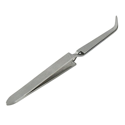 Yimart Stainless Steel Nail Art Tweezers for Rhinestones and C-Curve Acrylics