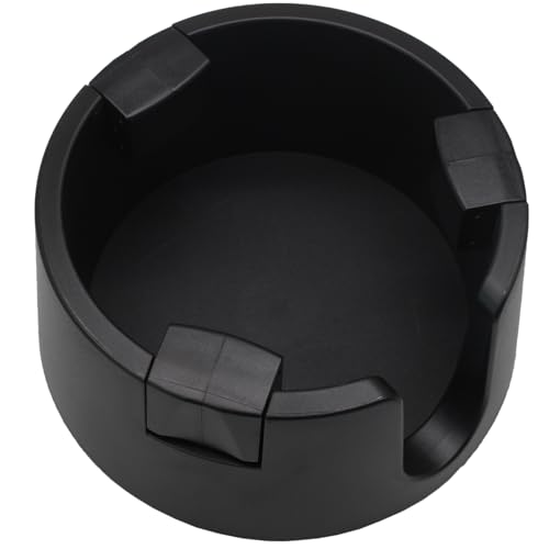 Bonsicoky Adjustable Anti-Spill Cup Holder - Black Adhesive Desk Organizer