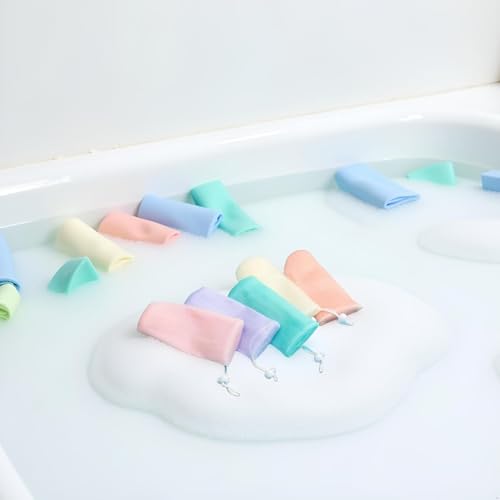 Exfoliating Mesh Soap Pouch 5-Pack - Bubble Foaming Net Bags