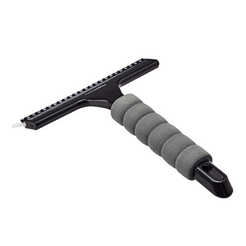 Amazon Basics 8-Inch Window Squeegee with Handle for Streak-Free Cleaning