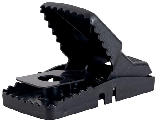 Tomcat Rat Snap Traps - 4 Reusable Traps for Home & Farm Use