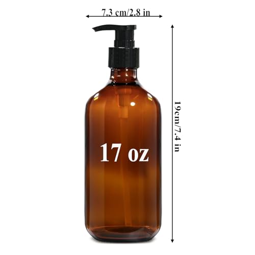 Hganxiu Plastic Soap Dispenser - Wide-Mouth, Leak-Proof Design for Kitchen & Bathroom