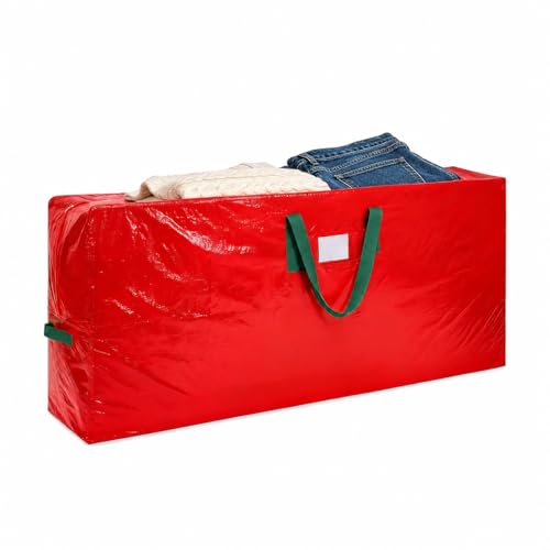 KRYSTY Christmas Tree Storage Bag for 7.5 Ft Trees - Waterproof & Durable