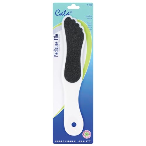 Cala Pedicure File for Foot Care with Easy Grip Handle