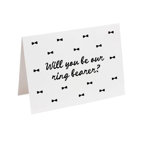 Will You Be Our Ring Bearer Card - Cute Wedding Proposal Card