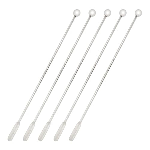 pson 5-Piece 7.5-Inch Stainless Steel Swizzle Sticks Coffee Stirrers