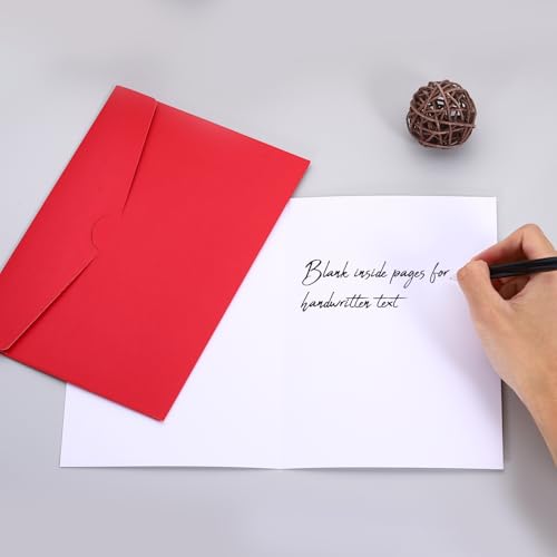 Perleddom Romantic Anniversary and Valentine Greeting Card for Husband and Wife