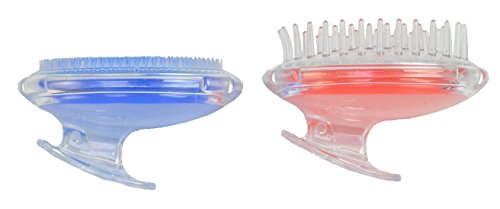 MABUA Exfoliating Ingrown Hair Brush 2-Piece Set for Face and Body