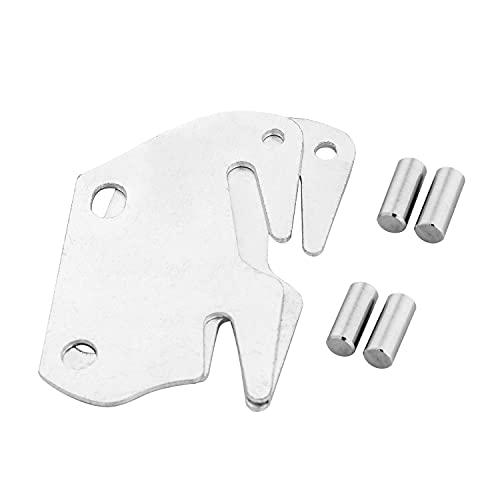 BETOCI Universal Bed Rail Hook Plates for Wooden Bed Frames (Set of 2)