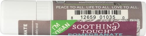 Soothing Touch Pomegranate Organic Vegan Lip Balm 0.25 oz