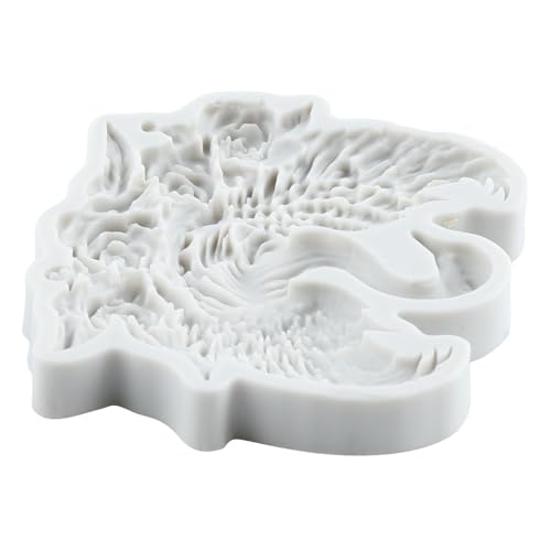 Lingzhi Swan Silicone Fondant Mold for Cake Decorating & Chocolate
