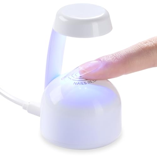 Five Angeles Mini UV Light for Gel Nails – Portable Flash Curing LED Lamp