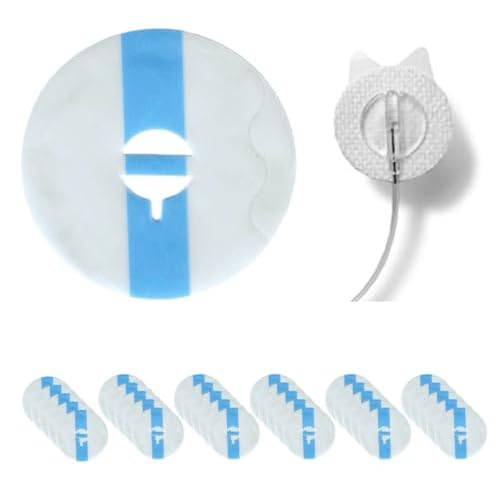 30pk Overpatches for Sure-T, TruSteel, Contact Detach - 90-Degree Steel Infusion Sets - Waterproof, Transparent, Breathable, Long Lasting