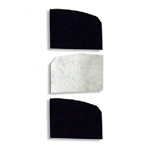 HASMX RCF89-2 Micro-Lined Vacuum Filters for Riccar 8000 Series - 3-Pack