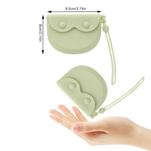 Silicone Retainer Case with Lanyard and Vent Holes for Mouth Guard