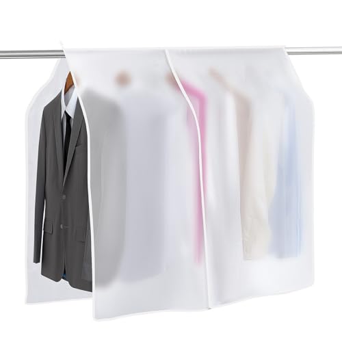 Bruislard Garment Rack Cover - Waterproof Hanging Clothes Organizer, 35x43 in