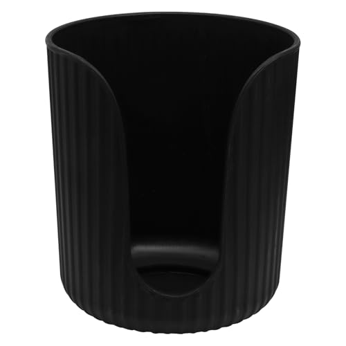 Black Bathroom Cup Dispenser for 3-4oz Disposable Cups