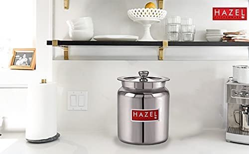 HAZEL 600 ML Stainless Steel Oil and Ghee Container for Kitchen | Multipurpose Oil Container