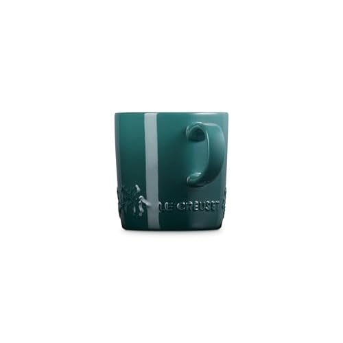 Le Creuset Stoneware Holly Collection London Mug, 12oz., Artichaut