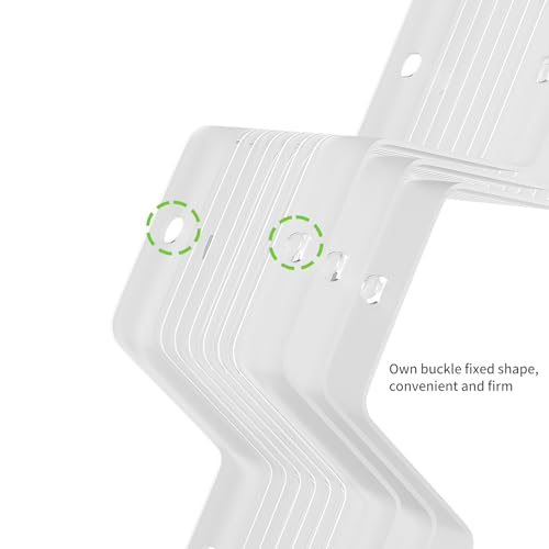 Kocuos Honeycomb Drawer Organizer Divider White 1pc - Adjustable Underwear Socks Belt Storage