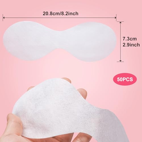 Joez Wonderful 50 Sheets Disposable Eye Mask Paper for Skin Care