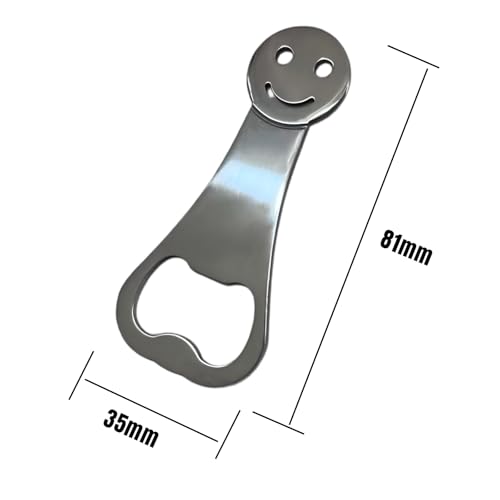 Stainless Steel Beer Bottle Opener 2-Pack – Durable & Rust-Resistant
