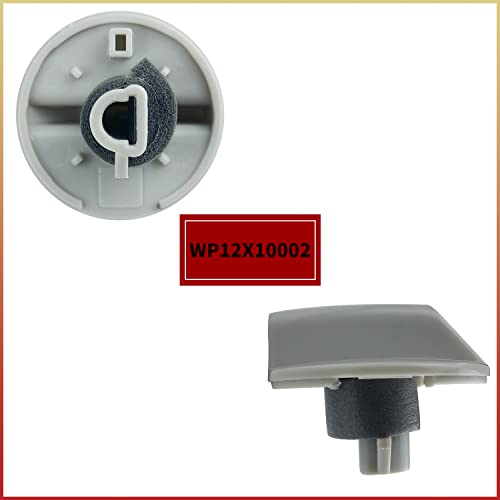 2 Pack GE Compatible Air Conditioner Control Knobs WP12X10002 Replacement Parts