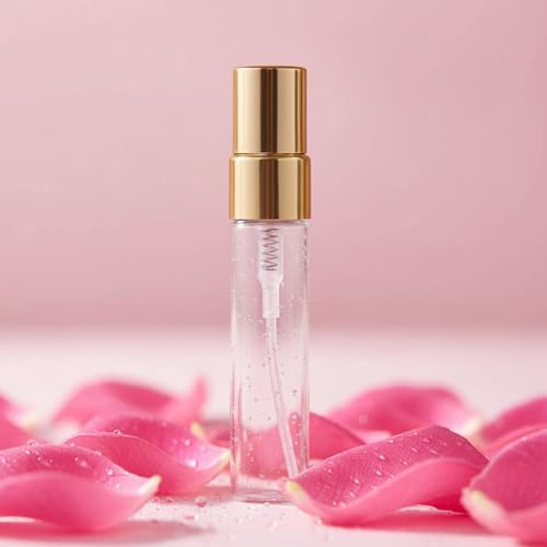 10 Pcs 5ml Refillable Glass Perfume Atomizer Travel Spray Bottles