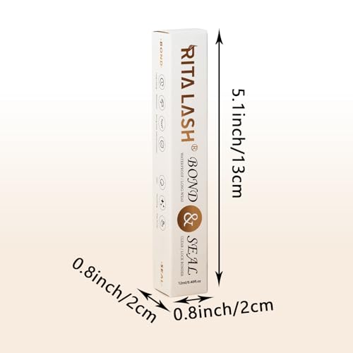 RITALASH 2-in-1 Lash Bond and Seal Waterproof Eyelash Cluster Glue