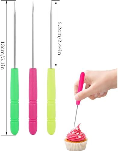 10-Piece Stainless Steel Cookie Scribe Tools and Cake Decorating Needles