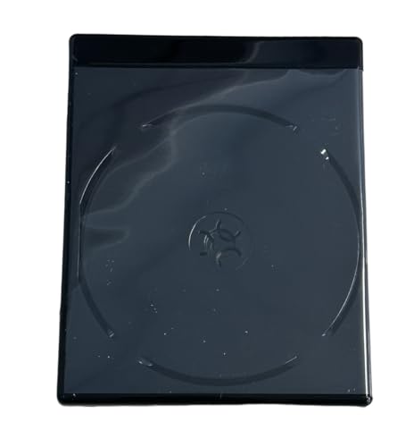 MediaPack4All 12.5mm Double Blu-Ray Case with 4K UHD Logo - Black
