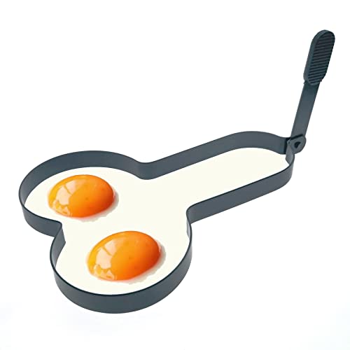 Cooplay Stainless Steel Egg Rings - Nonstick Cooking Molds Set
