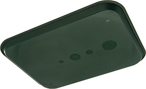 Green Cafe Plastic Food Trays 17.9 x 14 Inches Pack of 2 - Durable & Safe