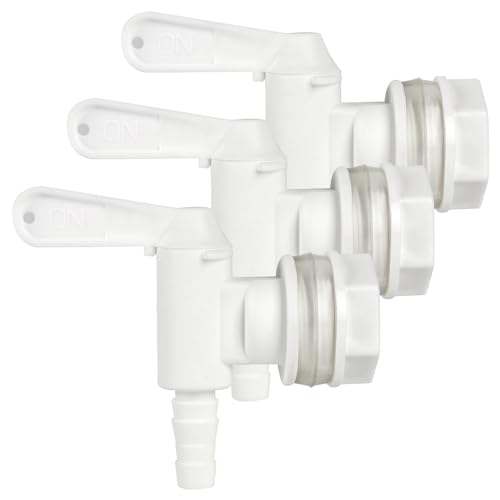FERRODAY 3 Pack Bucket Spigot, Food-Grade Bottling Spout for Homebrew