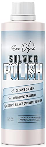 Evo Dyne Silver Polish 8 oz - Jewelry & Silver Tarnish Remover