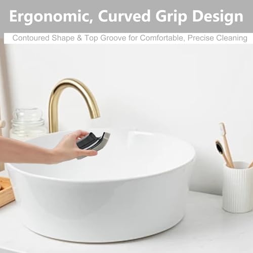 Beard Sponge for Sink - Ergonomic Hair Cleaner for Beard Trimmings