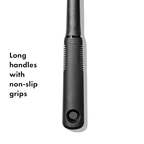 OXO Good Grips Black Nylon Ladle for Soups & Stews