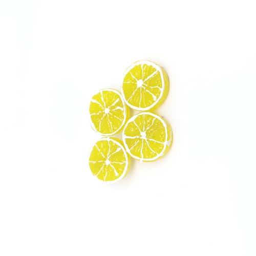 Jowxsx Lemon Slices Hair Clips Duckbill Fruit Hairpins for Women