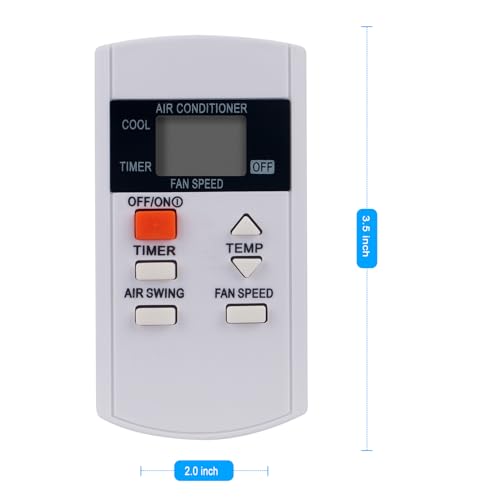 ZdalaMit A75C3740 Replacement Air Conditioner Remote for Panasonic