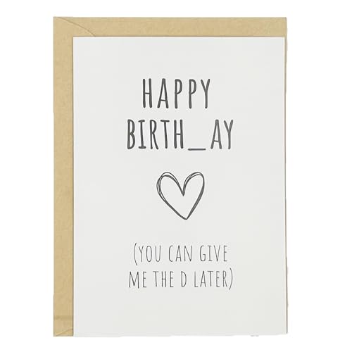 Funny Birthday Card for Men - Humorous Gift for Husband & Boyfriend