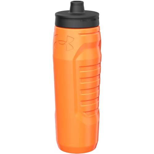 Under Armour 32 oz Squeeze Sports Water Bottle with Quick-Shot Lid