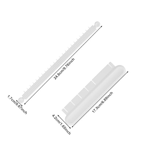 Adjustable Cake Arc Ruler Tool - Premium Plastic Pastry Guide
