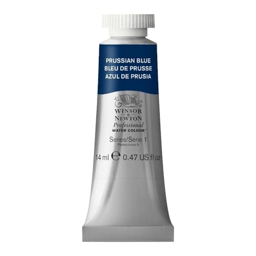 Winsor & Newton Professional Watercolor - 14ml Tube, Prussian Blue